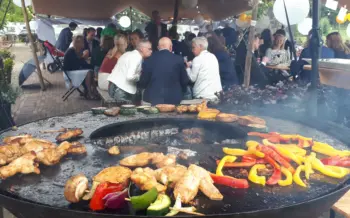 BBQ met tent maathoeve Heeten