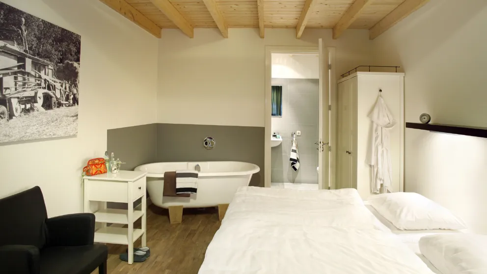 Badkamer met bad de Meidoorn