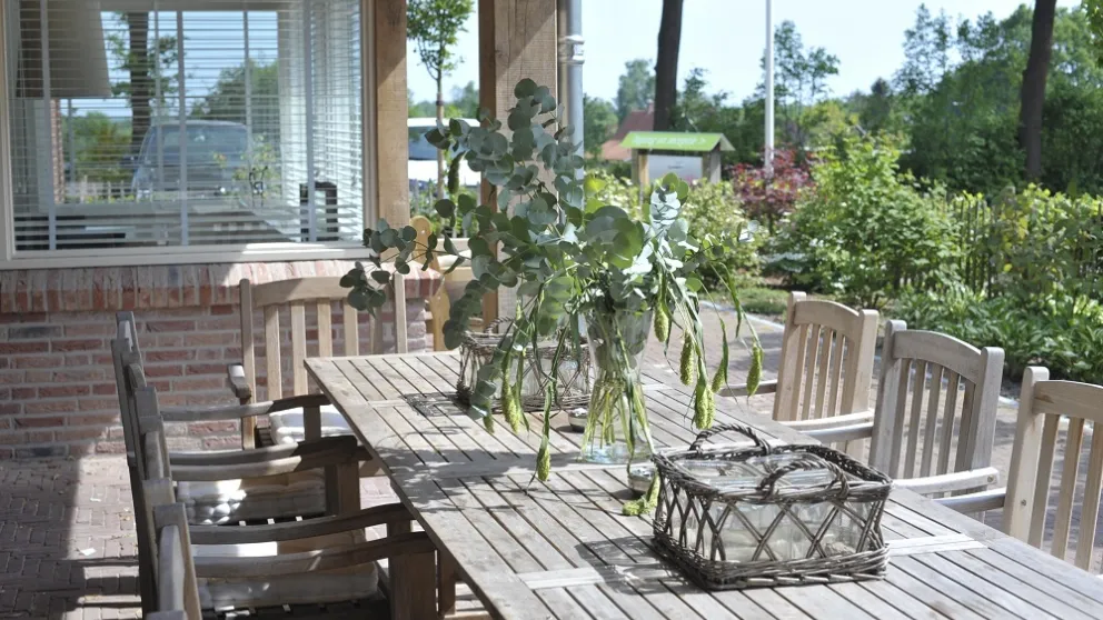 Veranda de meidoorn