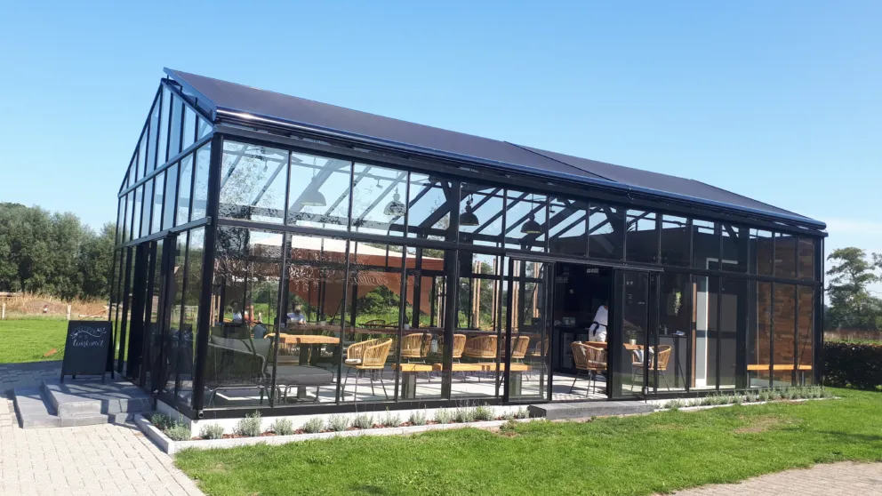 Tuinkamer vergaderlocatie Maathoeve Salland Overijssel
