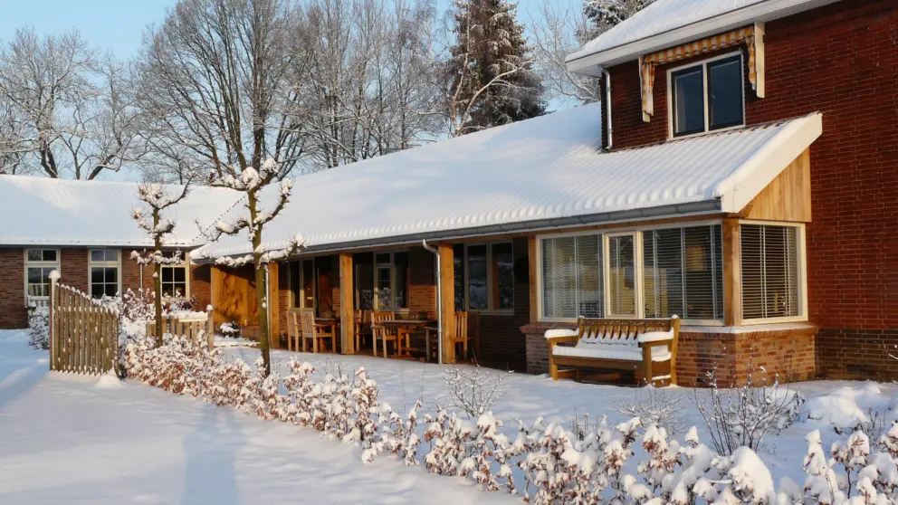 T Keampke de Meidoorn in de winter