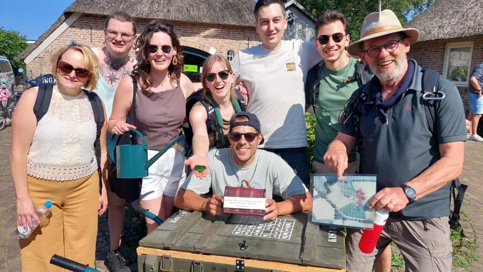 Outdoor escape game Maathoeve Overijssel