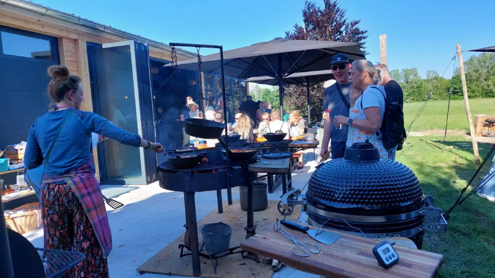 Outdoor cooking workshop Maathoeve