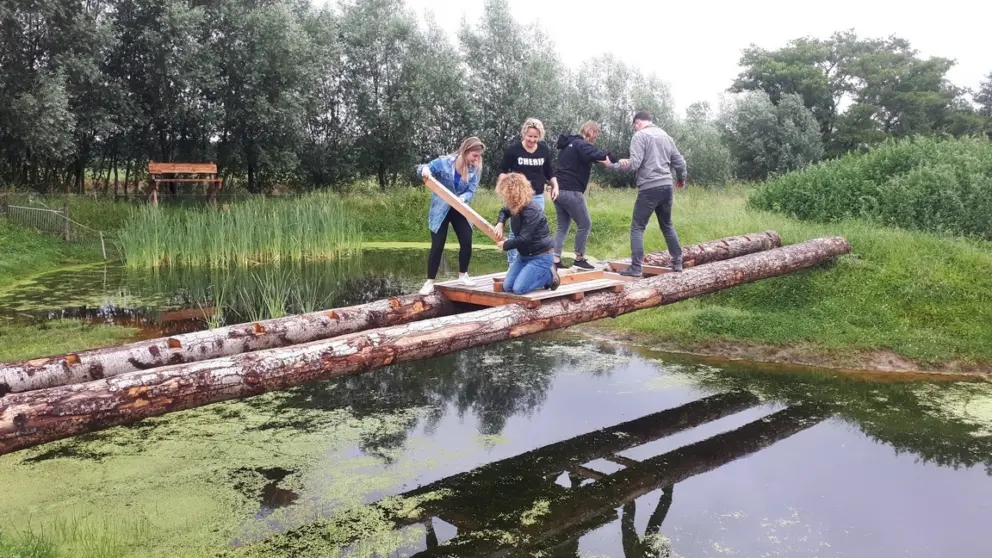 Avonturenpad groepsuitje Maathoeve Heeten
