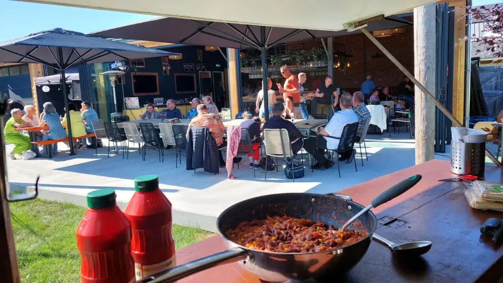 Barn terras
