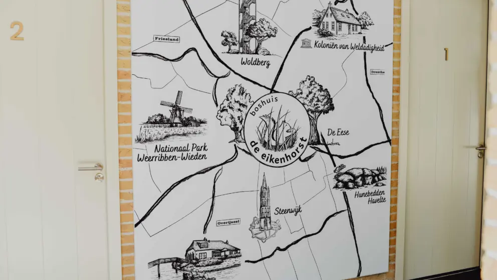 Vakantiehuis Eikenhorst prachtige omgeving